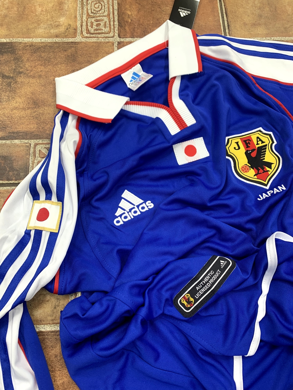 Adidas Japan 2000 Retro Long Sleeve Jersey Size M - Picture 3 of 7
